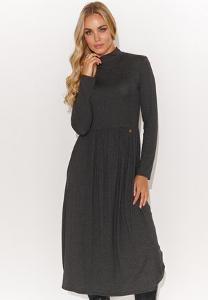 Makadamia DRESS WITH A STAND-UP COLLAR - Sukienka letnia