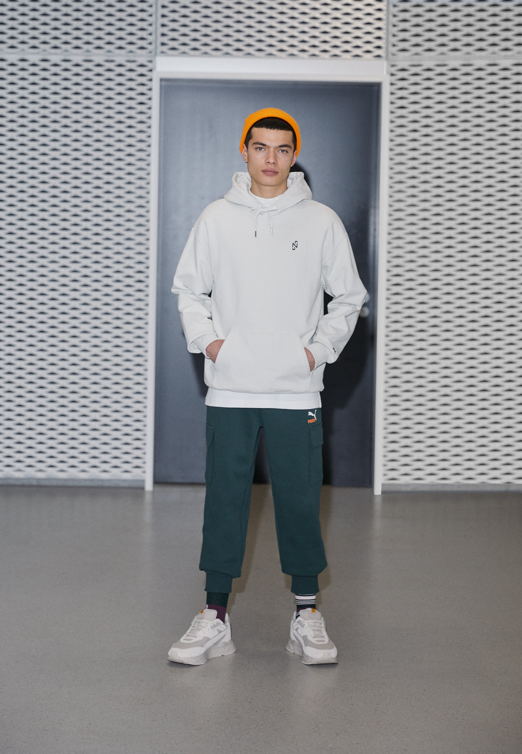 Abbigliamento cbmZg Puma HOODIE - Felpa con cappuccio - vaporous gray/grigio Abbigliamento cbmZg Puma HOODIE - Felpa con cappuccio - vaporous gray/grigio