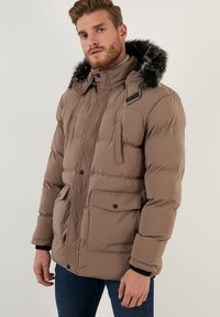 Buratti Žieminis paltas - mink color