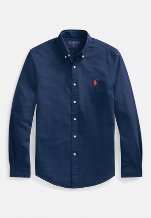 SLIM FIT OXFORD SHIRT - Marškiniai - cruise navy