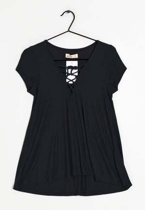 Hollister Co., T-shirt basique - black