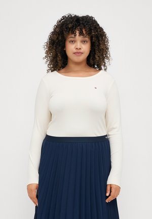 SLIM - Topper langermet - calico