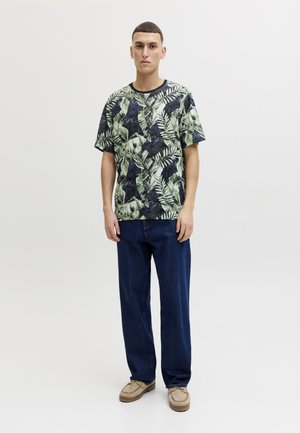 Jack & Jones, JJEJEFF TEE 2 PACK - T-shirts print - sky captain