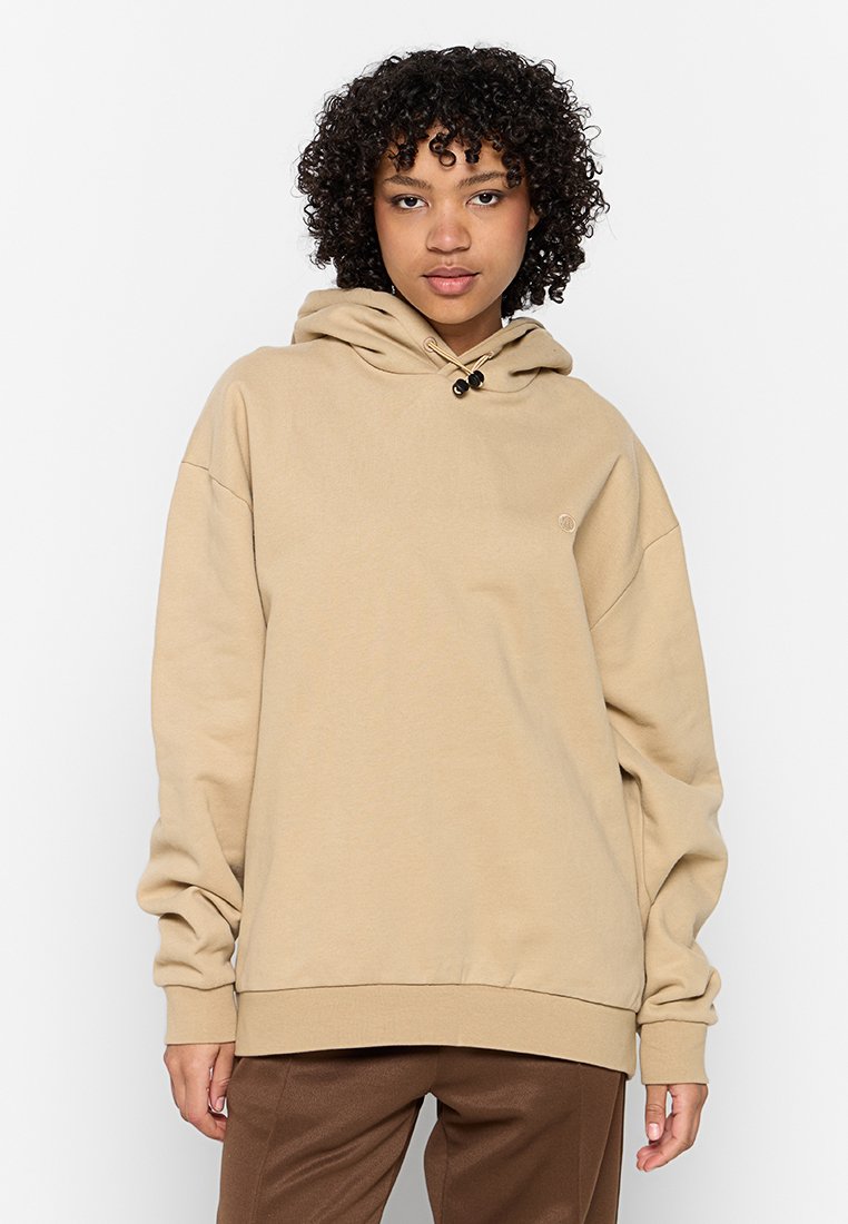PINQPONQ Hoodie okergeel