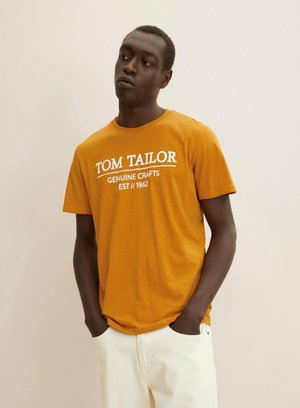 Printtipaita - peanut butter brown