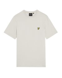 Cream-colored cotton t-shirt featuring a small yellow butterfly emblem on the left chest. Classic crew neck and short sleeves.