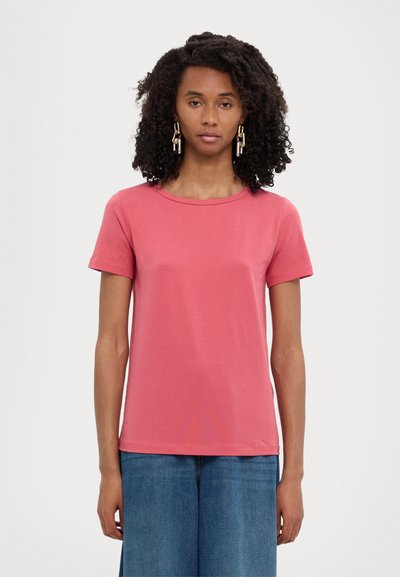 Weekend Max Mara Basic T-shirt - rosa scuro