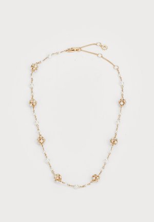 COLLAR - Necklace - gold-coloured/white