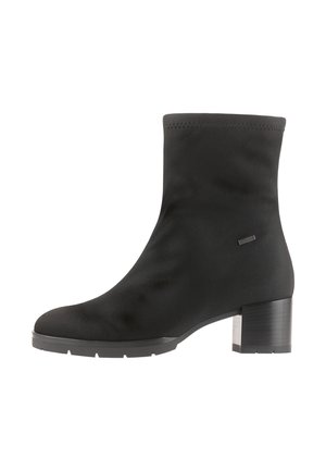 Platform ankle boots - schwarz