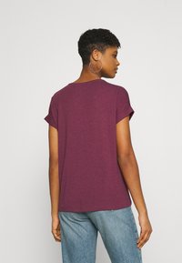 ONLY MOSTER O-NECK - Blusa - zinfandel