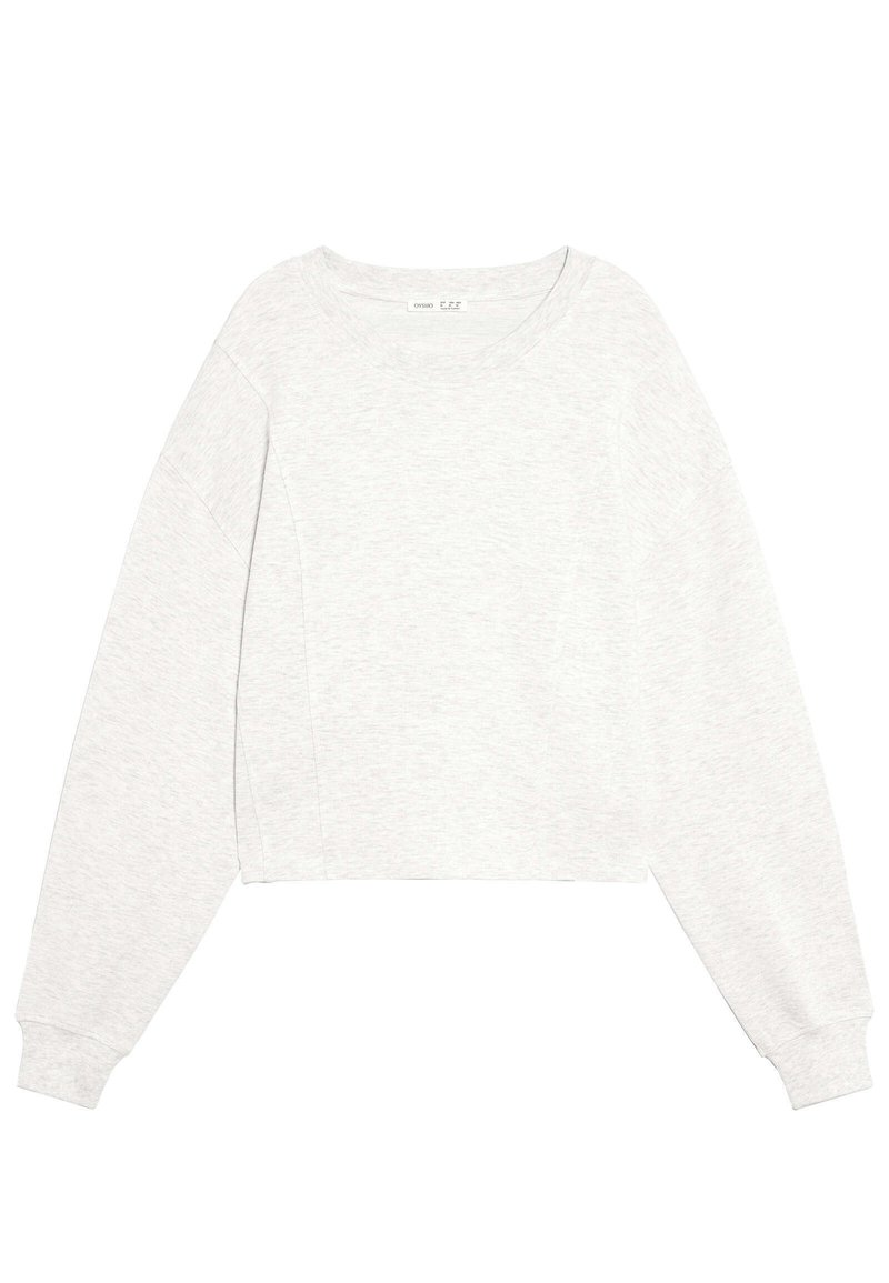OYSHO Sweater lichtgrijs gemêleerd