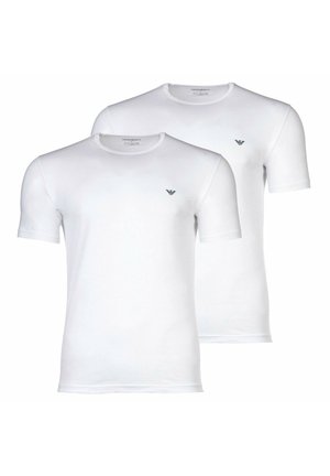 , 2ER PACK - SOFT TOUCH , RUNDHALS, STRETCH  - T-Shirt basic - weiß