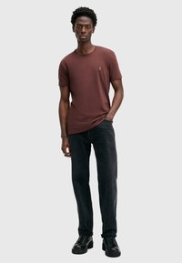 AllSaints TONIC SS CREW - T-shirt basic - red