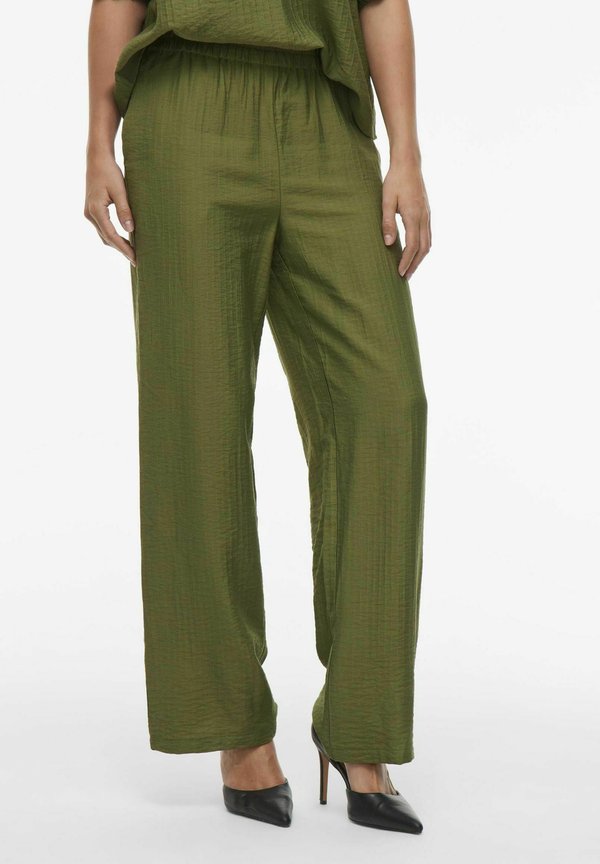 HIGH WAIST - Stoffhose - capulet olive