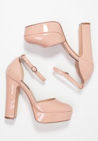 Even&Odd Lodičky na vysokém podpatku - light pink