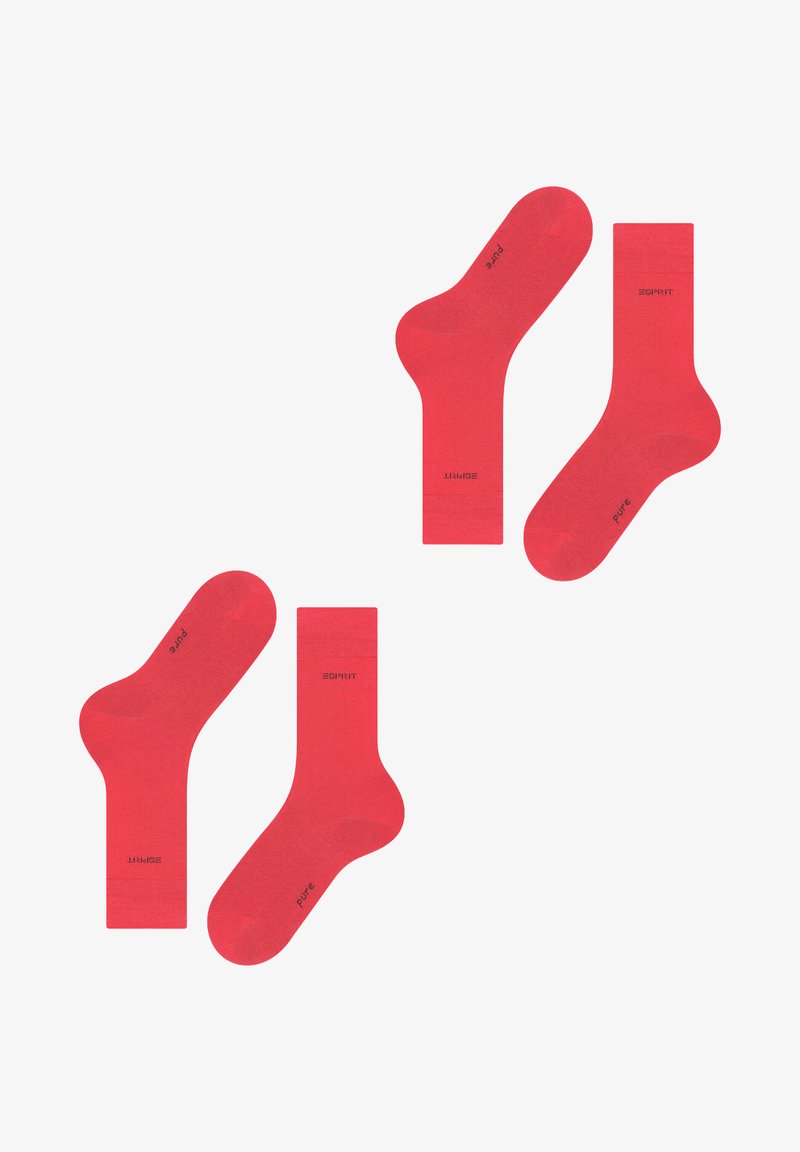 Esprit BASIC UNI 2-PACK - Chaussettes - red pepper