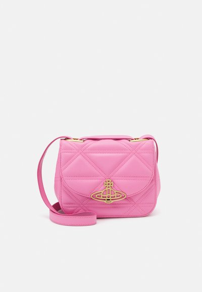 Vivienne Westwood LINDA CROSSBODY - Soma ar siksnu pāri ķermenim - pink
