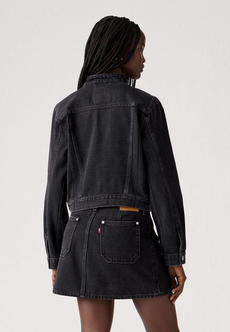 Gilet Femme Vintage Levi's Denim - Taille M - Style Camionneur/motard - Occasion Très Bon état