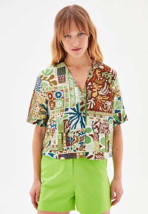 adL CALLA - Camicetta - printed green