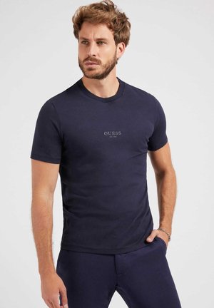 T-shirt basic - dunkelblau
