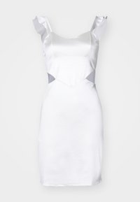 MICA RUFFLE STRAP MINI - Koktélruha / Partiruha - white
