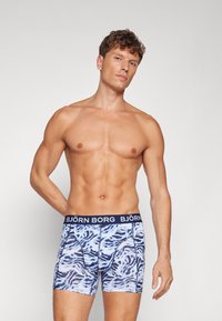Björn Borg 3 PACK - Boxer alsónadrág - dark blue/light blue