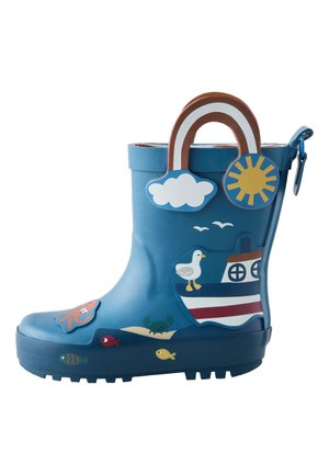 Next HANDLE - REGULAR FIT - Cizme din cauciuc - blue beach