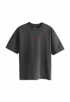 Next, NEXT - Tričko s potlačou - charcoal grey post malone