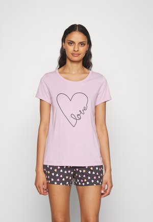 LOVE SHORTY SET - Pyjamas - lilac