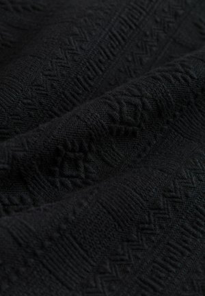 Next Tricou cu imprimeu - black