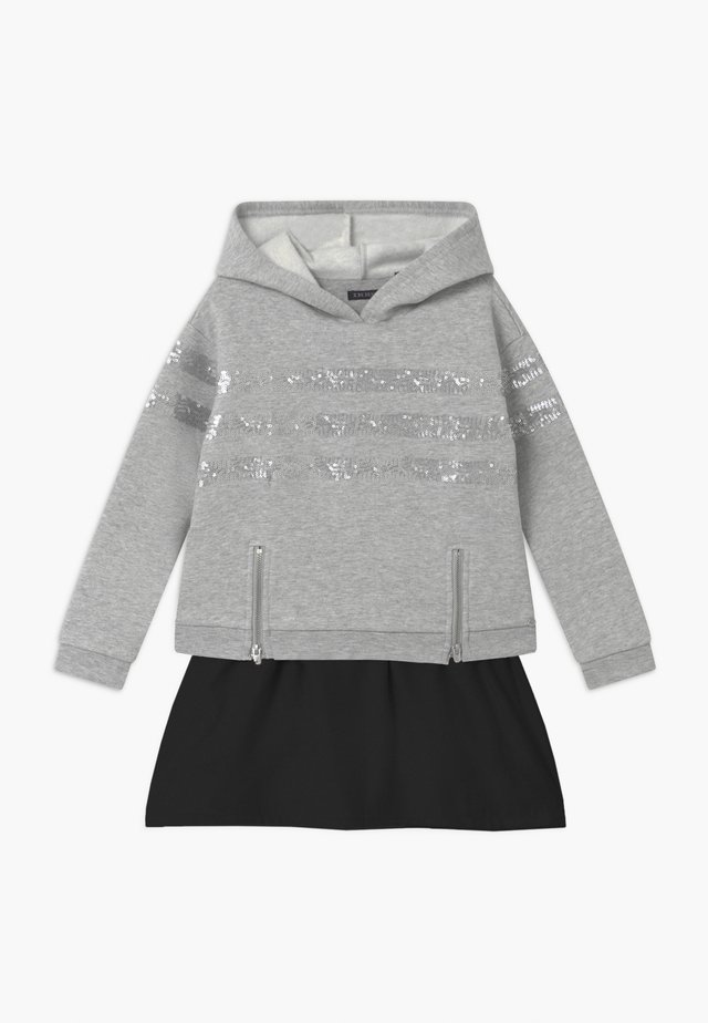 SEQUINSTRIPE HOOD - Robe d'été - gris