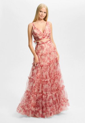 Hey Kyla, Maxi-jurk - ivory rouge print