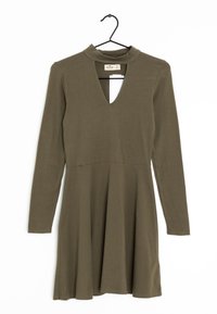 Hollister Co. Pletené šaty - green