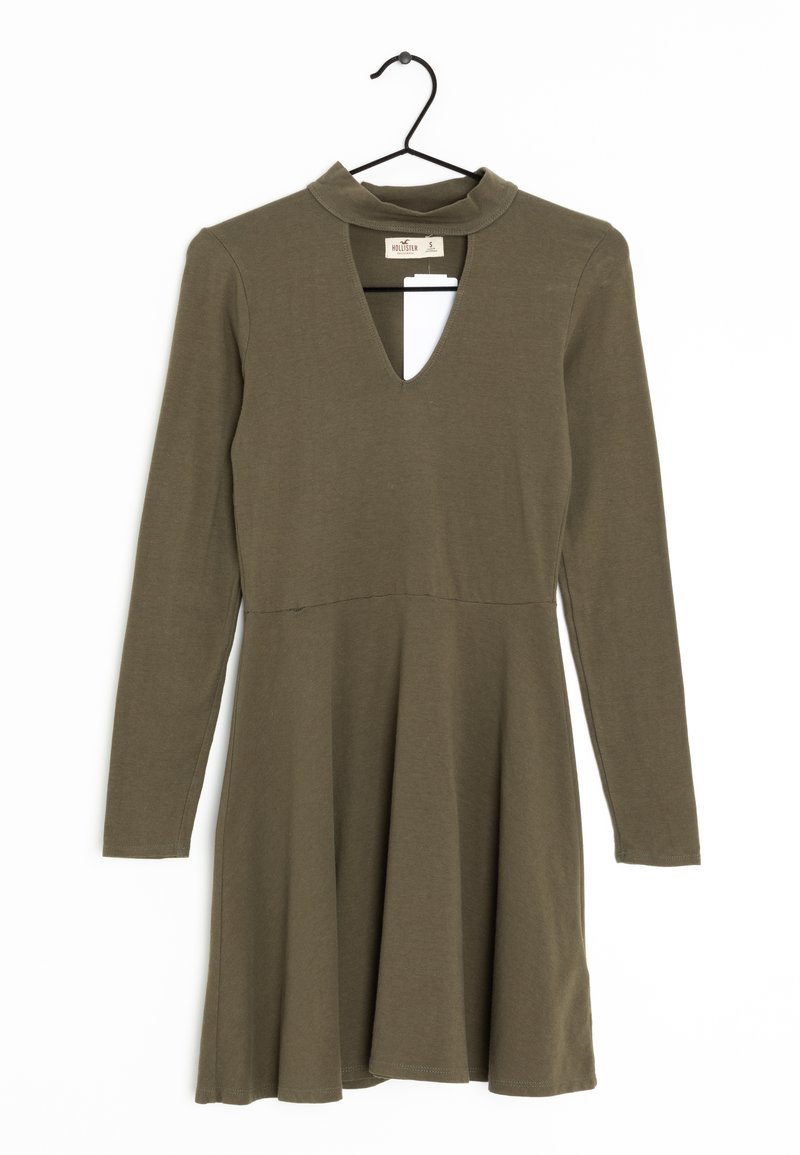 Hollister Co. Pletené šaty - green