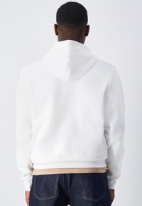 Champion ICONS TONAL SMALL - Felpa con cappuccio - offwhite