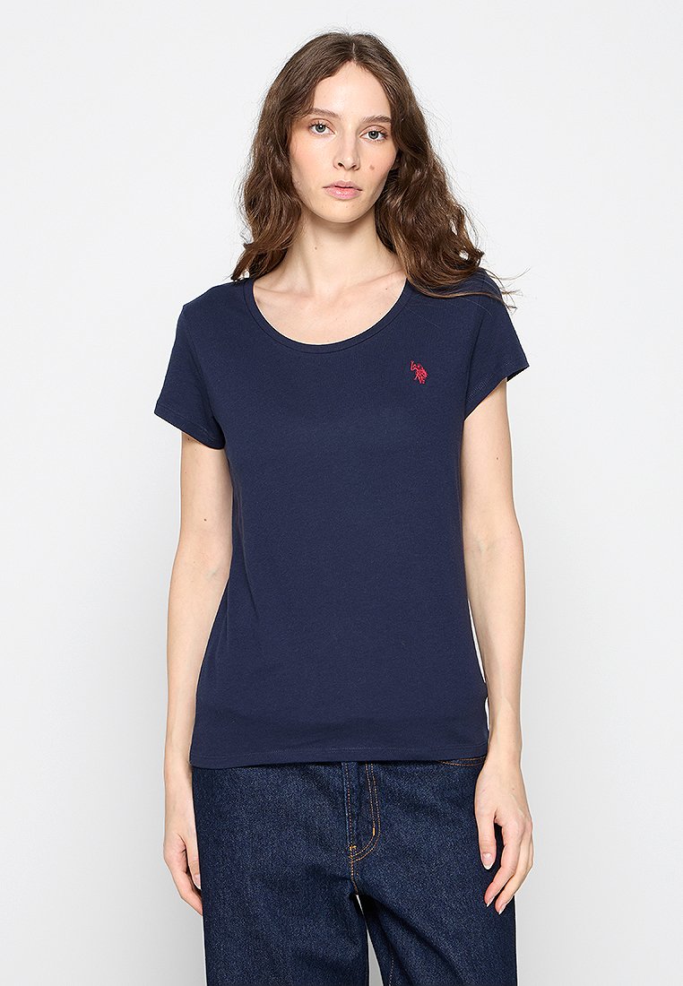 U.S. Polo Assn. T-shirt basic donkerblauw U.S. Polo Assn. T-shirt basic donkerblauw