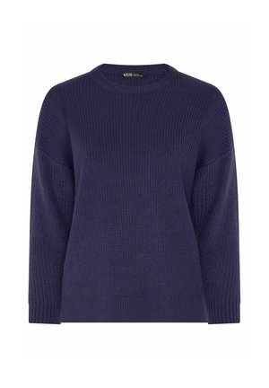 Yours Clothing, PLUS SIZE JUMPERS - Trui - aubergine