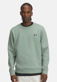 Under Armour UNSTOPPABLE CREW - Sweatshirt - silica green