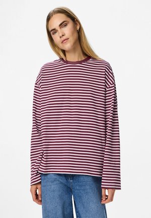 PCSADIE - Langarmshirt - tawny port