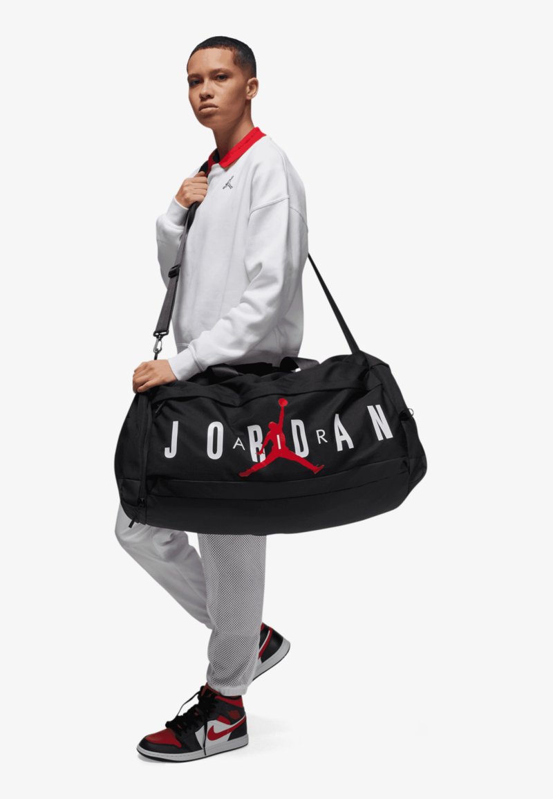 Jordan AIR JORDAN DUFFLE UNISEX Sporttasche black/schwarz Zalando.at