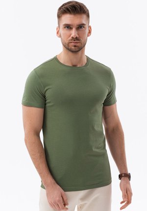 Ombre SET OF THREE - T-shirt basic - olive beige blue