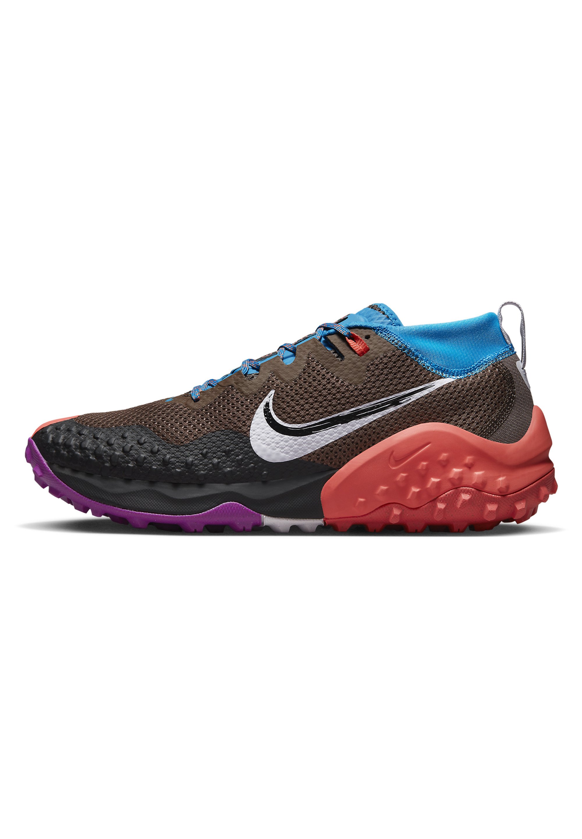 Nike Performance WILDHORSE 7 - Zapatillas de trail running - grape laser blue black magic ember white/azul - Zalando.es