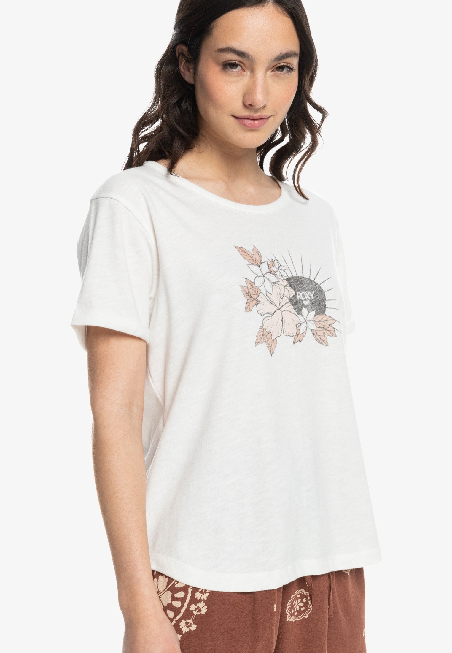 Roxy Mujer Camiseta De Manga Larga Roxy Starry Sky Para Mujer Algodón Con  Rayas Y Bolsillo Neopreno Mujer