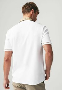 Next SMART COLLAR - Poloshirts - white check