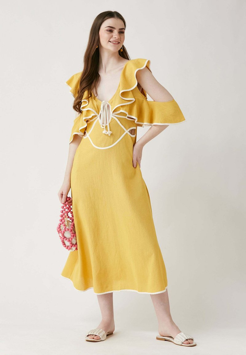 Be Sunset Cocktail dress / Party dress - mango/mustard yellow - Zalando.ie
