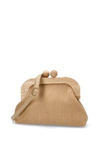 Luna Collection Clutch - beige