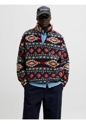 Fleecepullover - navy blazer