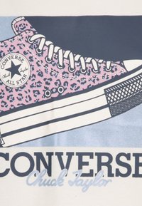 Converse SNEAKER TEE - Apdrukāts T-krekls - natural ivory