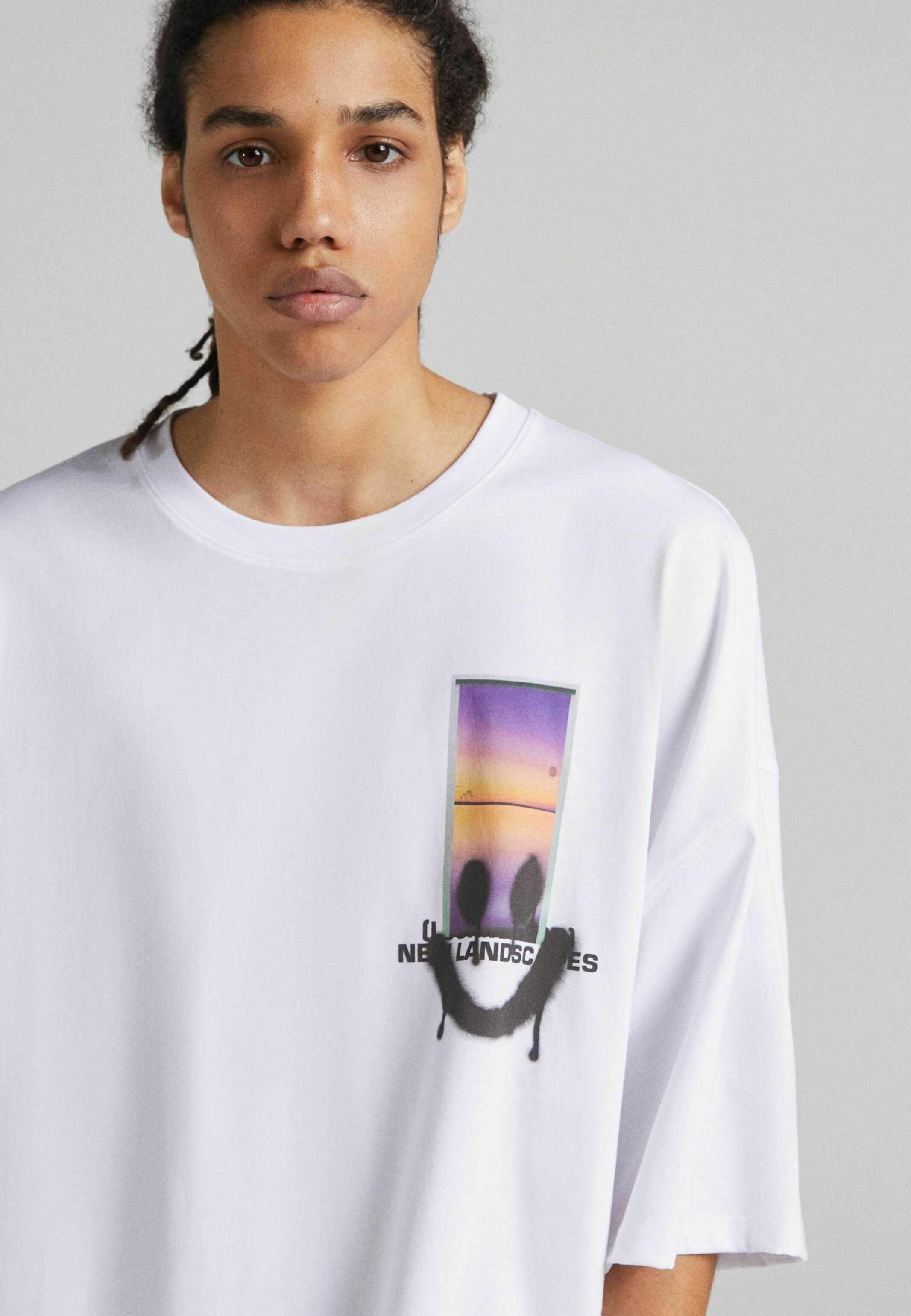 bershka angel t shirt