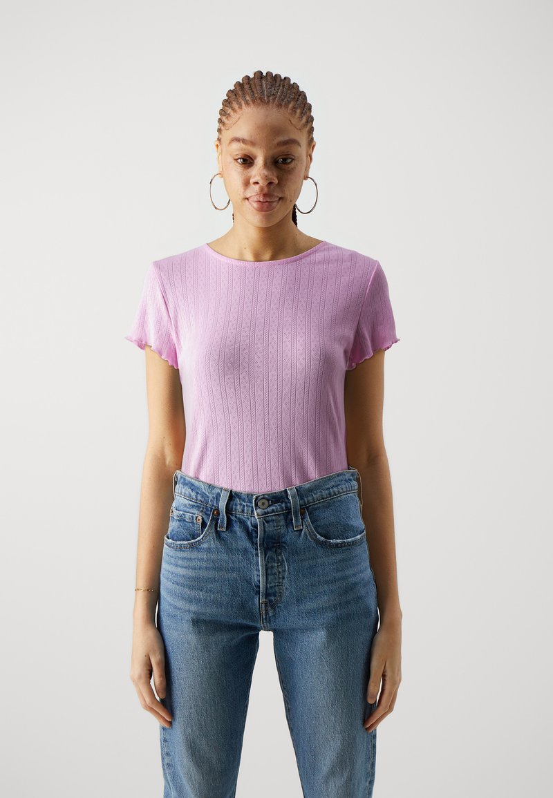 ONLY ONLCARLOTTA  - T-shirts - bonbon
